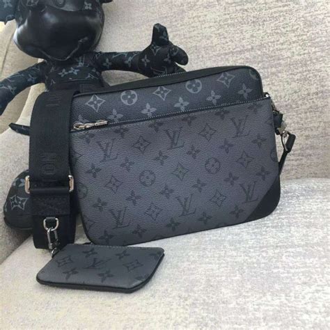 lv 3in1 bag|Trio Messenger Monogram Eclipse .